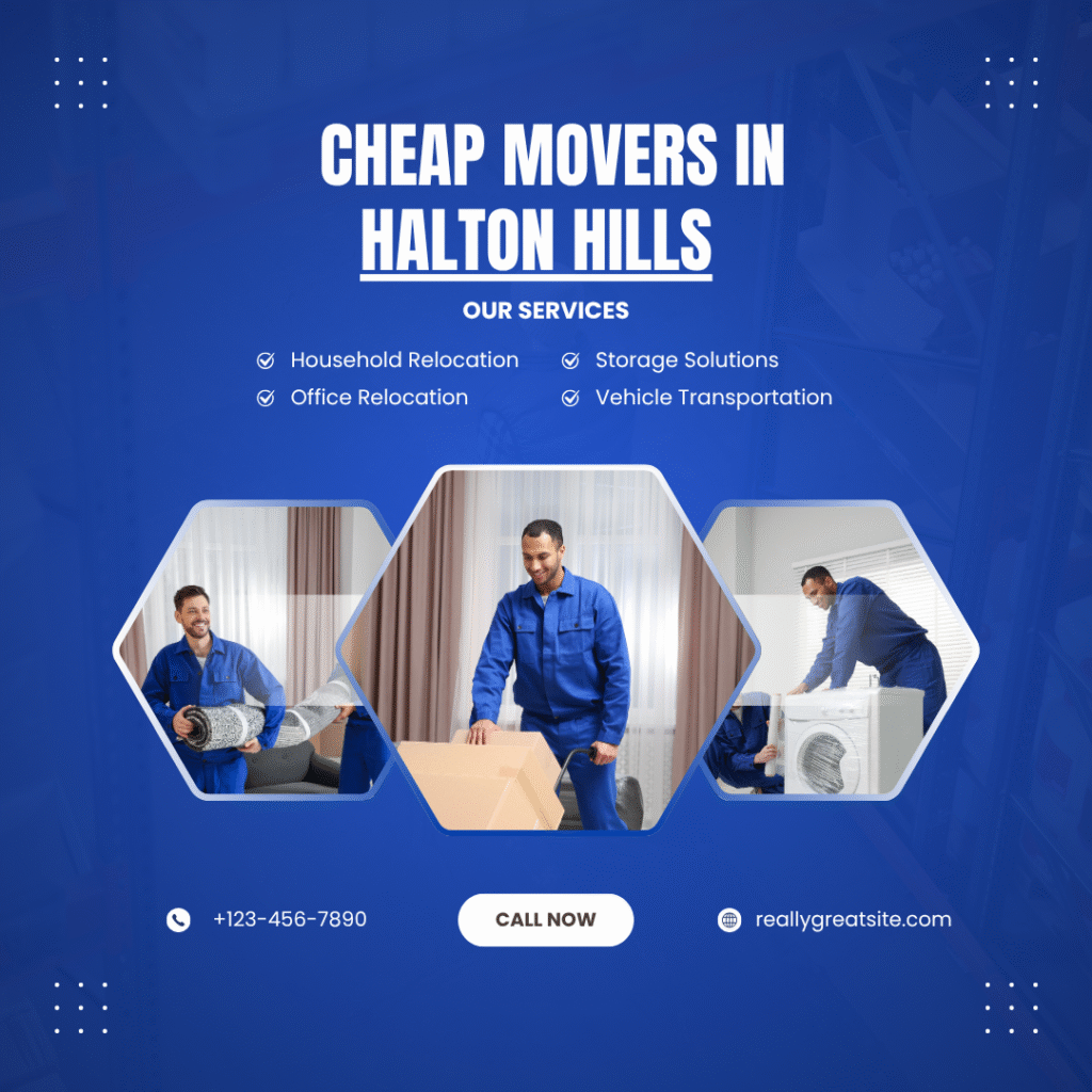 Cheap Movers in Halton Hills