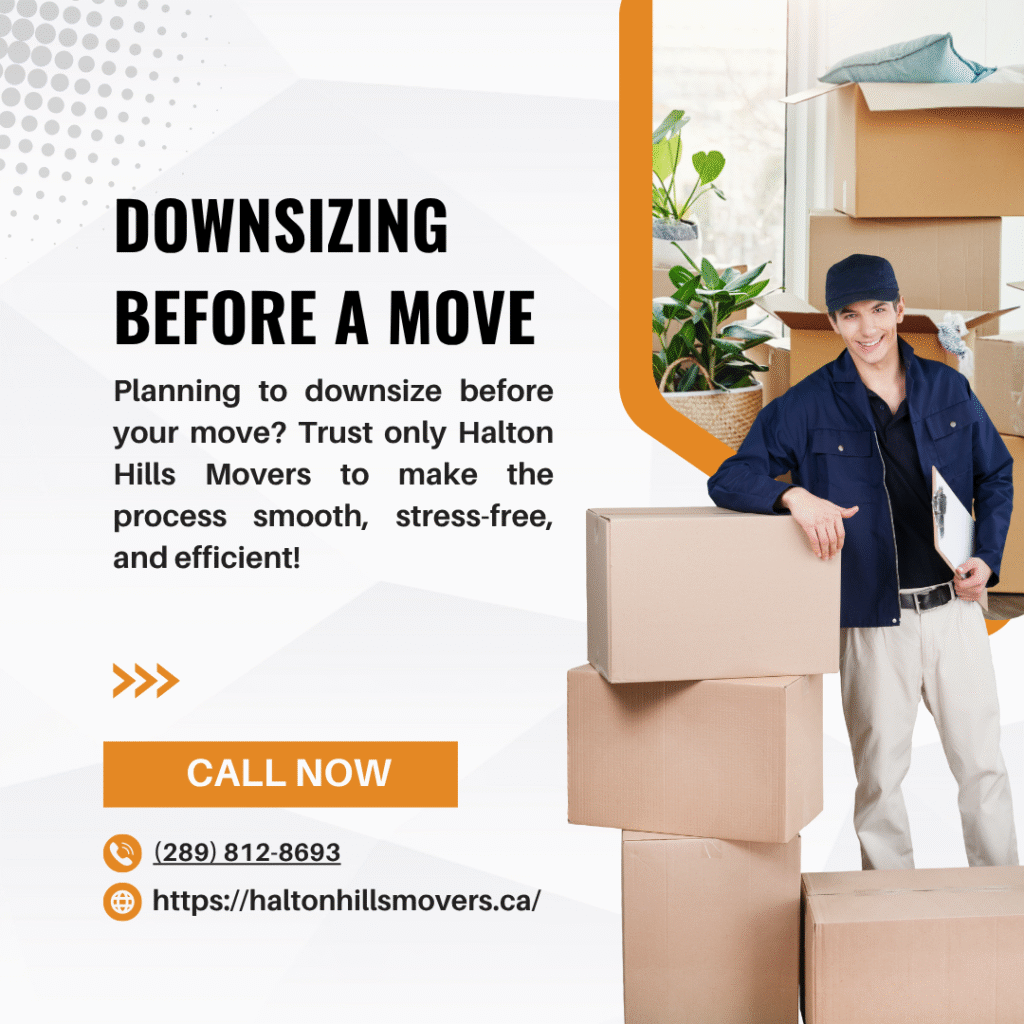 Downsizing Before a Move