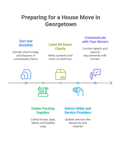 affordable house moving service in Georgetown