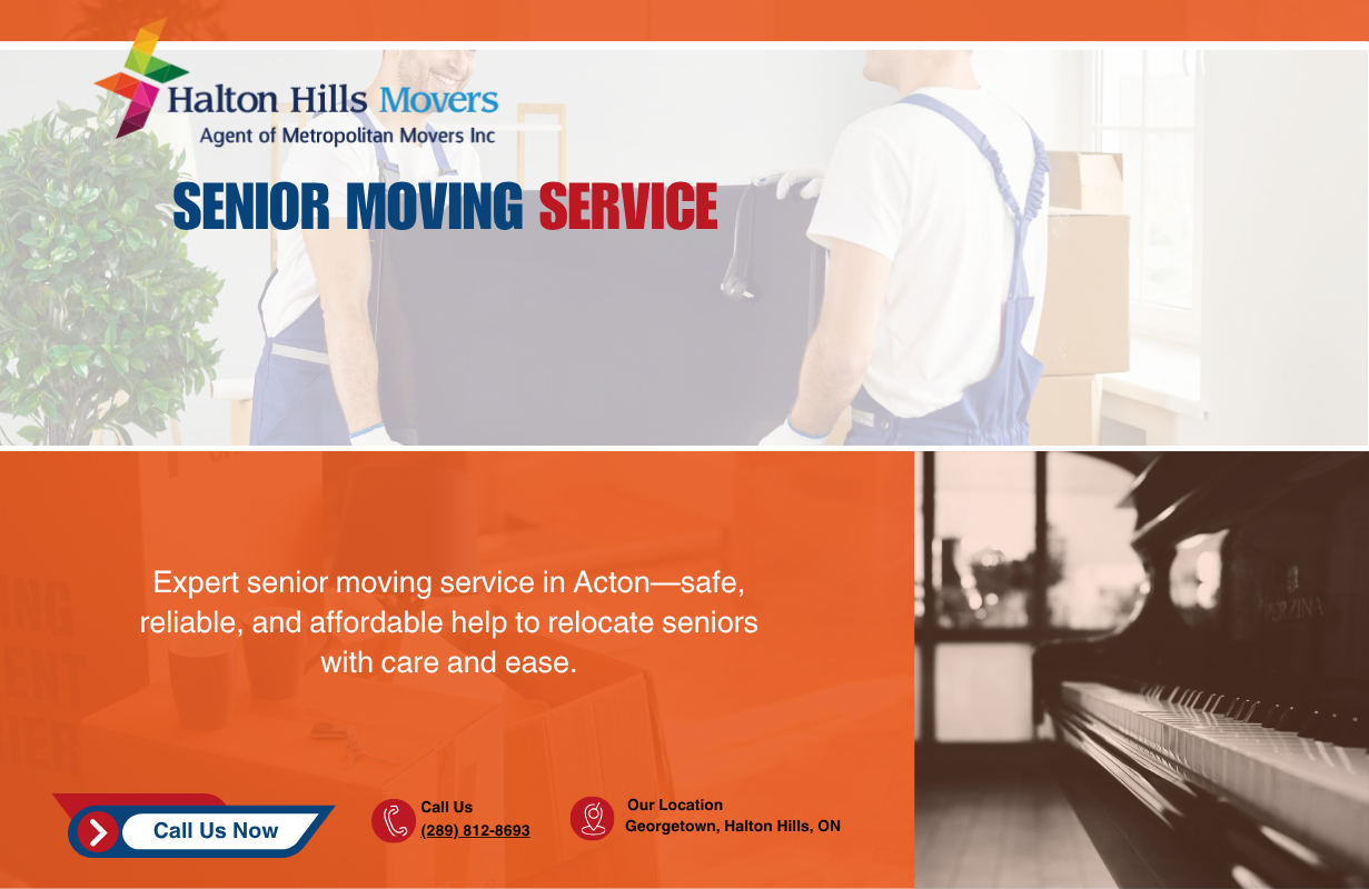 Senior Moving Services in Acton