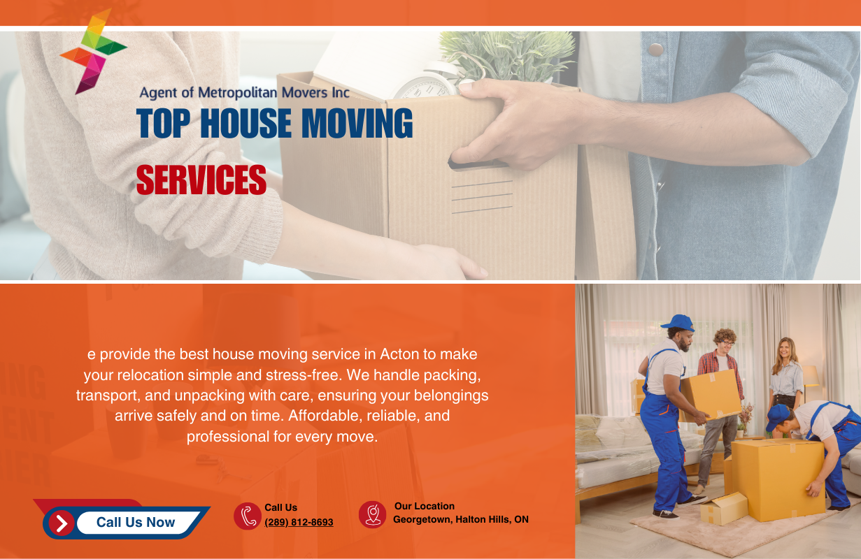 House Moving Company in Acton