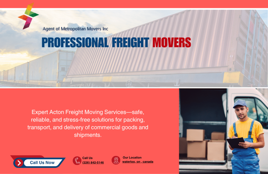 Best Freight Movers in Acton