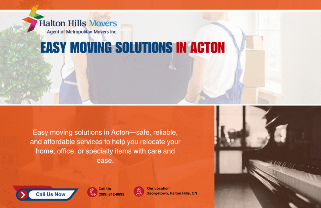 Easy Moving Solutions in Acton