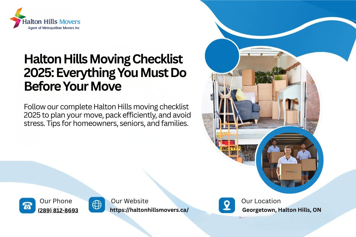 halton hills moving checklist