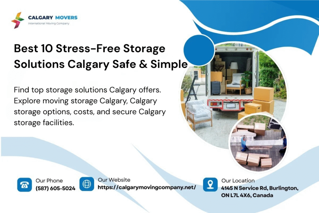 Storage Solutions for Halton Hills Moves