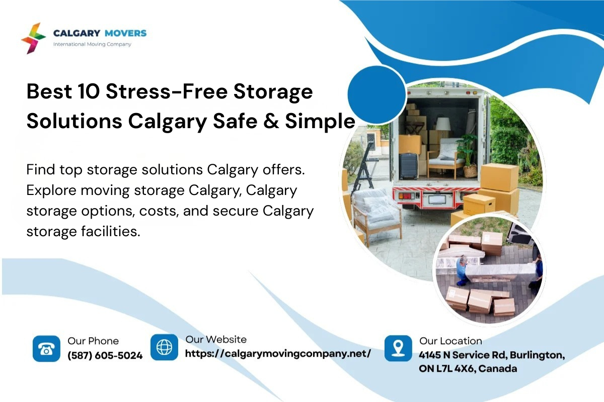 Storage Solutions for Halton Hills Moves