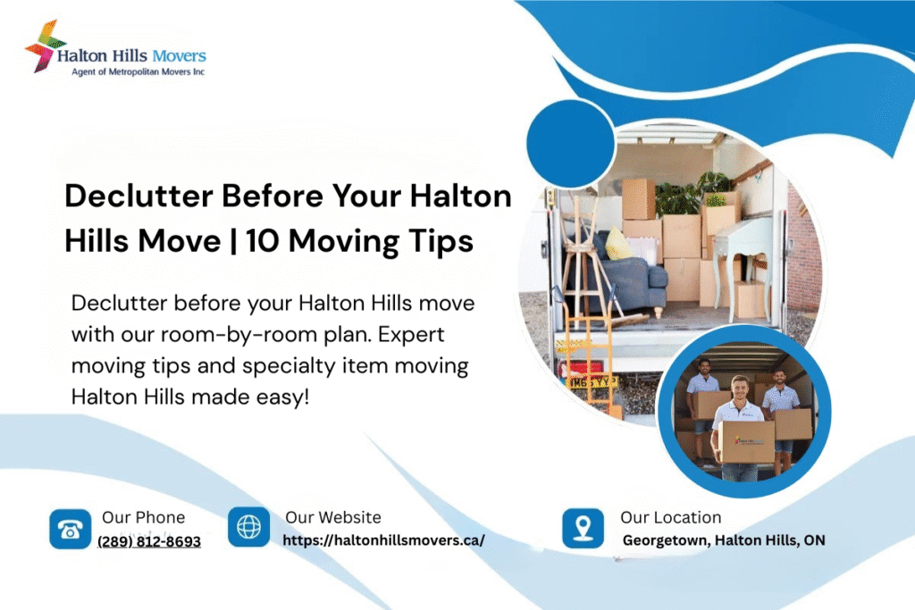 Declutter Before Your Halton Hills Move