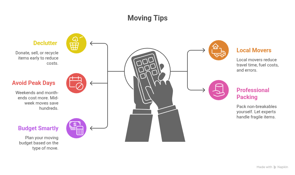 how to save money when moving