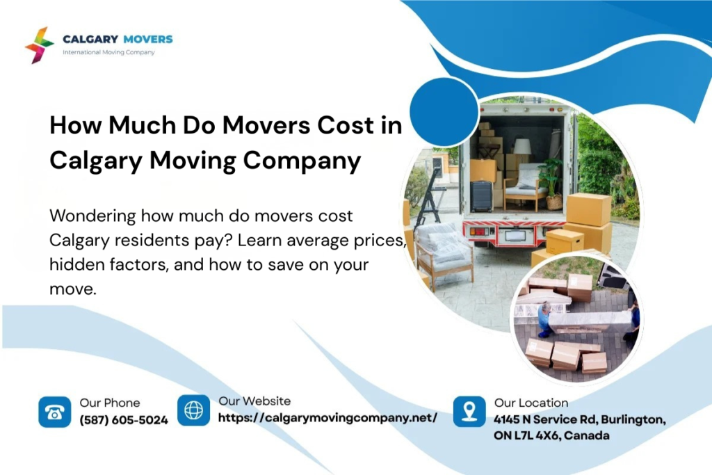 how much do movers cost calgary