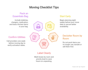 moving checklist ontario