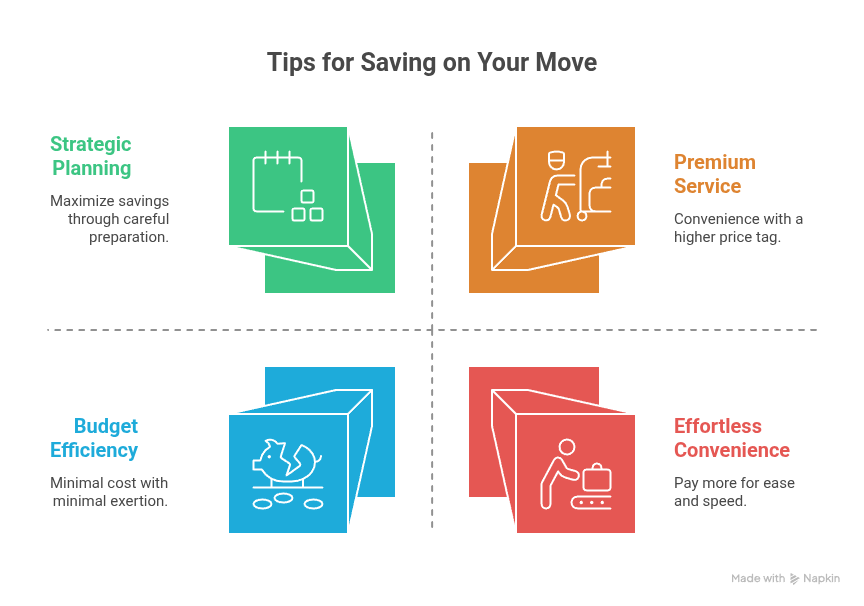 cheapest way to move