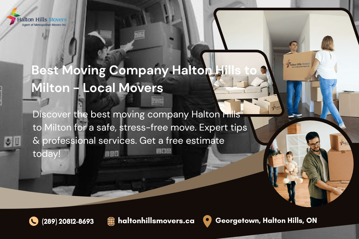 best moving company Halton Hills to Milton