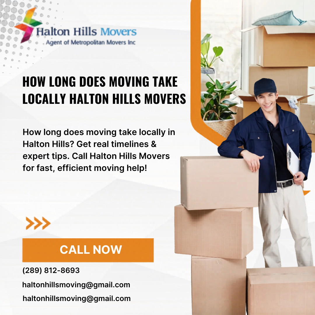 how long does moving take locally