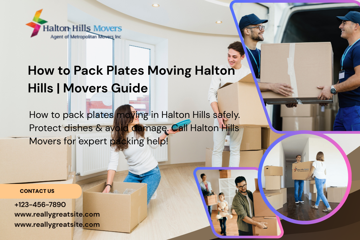 how to pack plates moving