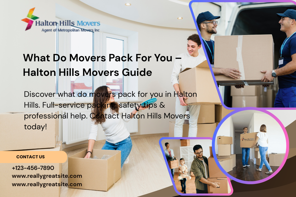 what do movers pack for you