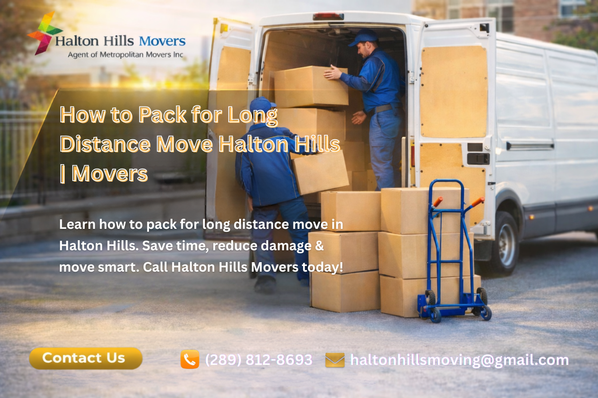 how to pack for long distance move