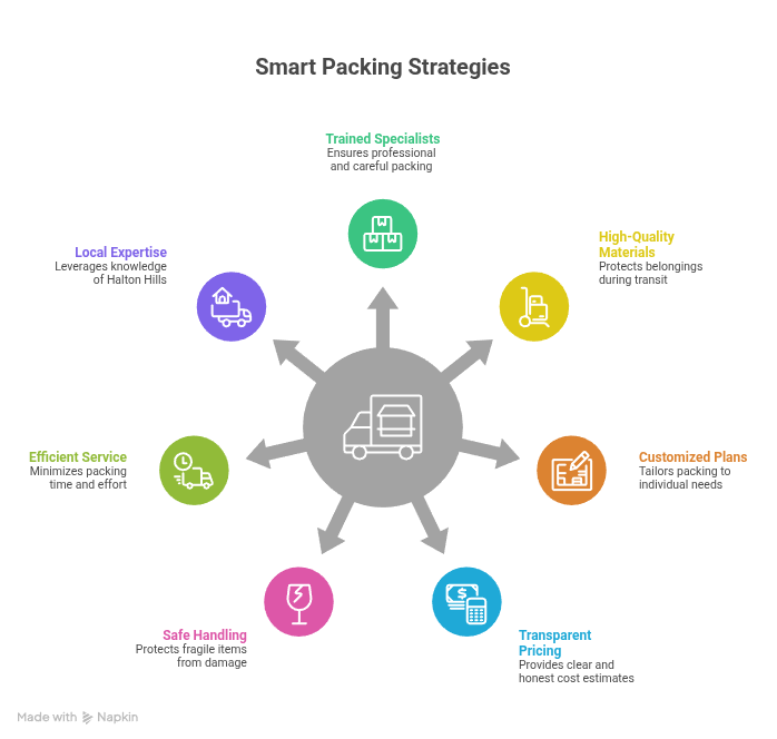 how to pack for long distance move