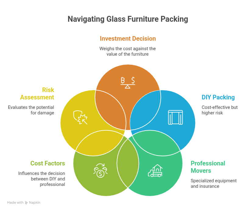 best ways to pack glass furniture