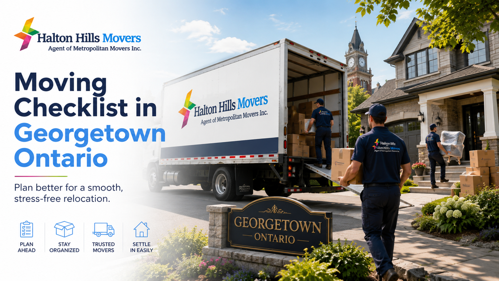moving checklist in Georgetown Ontario